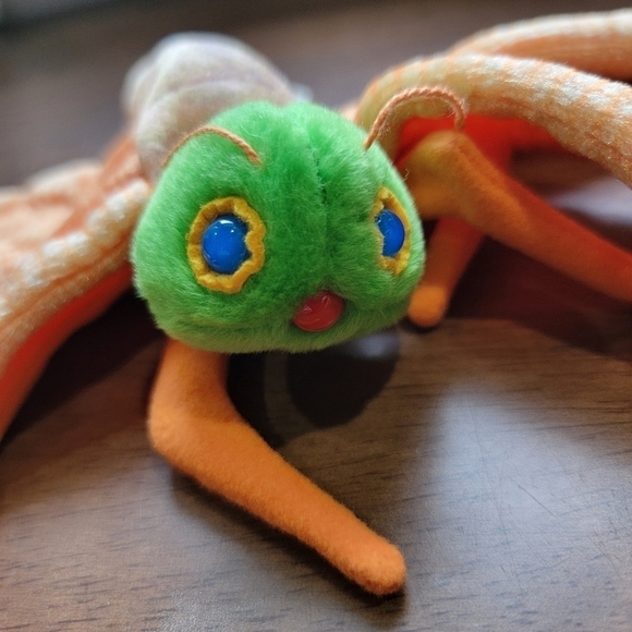 NWT Vintage TY Beanie Babies Glow Firefly Lightning Bug - Picture 14 of 17